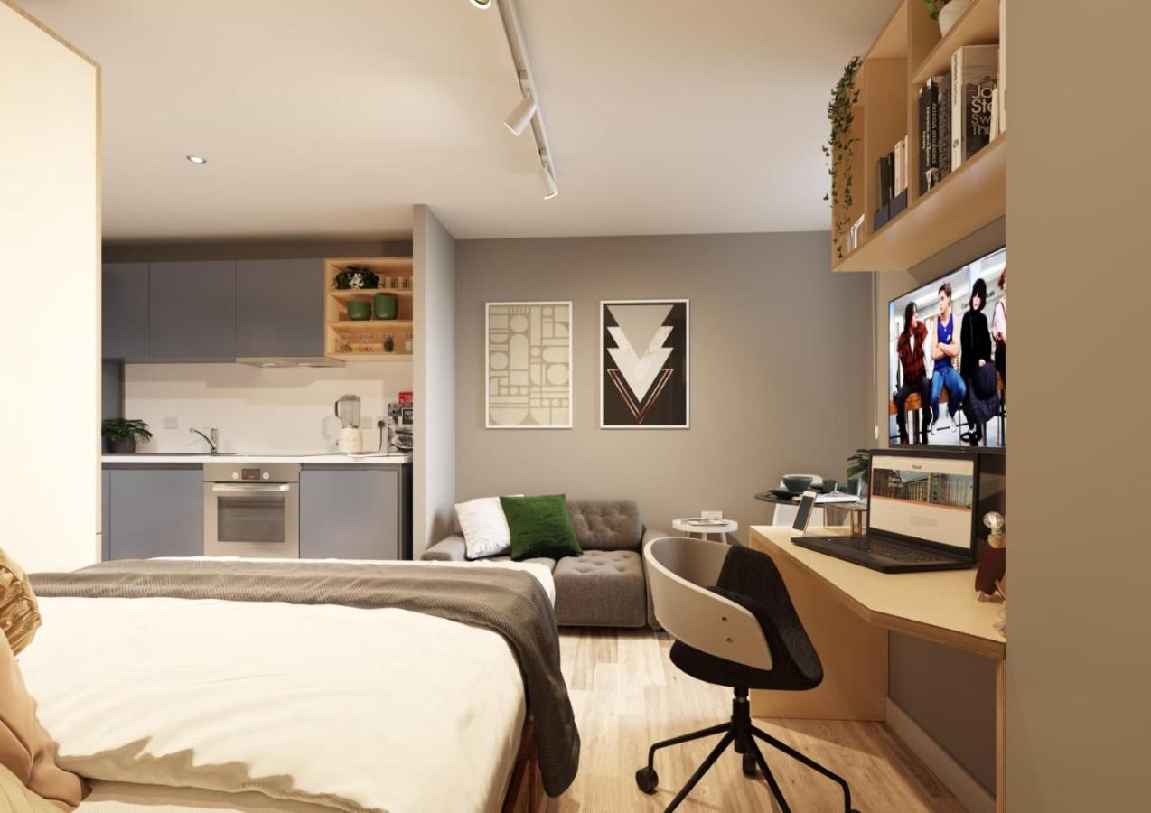 Sleek Studios, Apartments And Private Bedrooms At Silk Mill Close To Edinburgh Old Town Luaran gambar